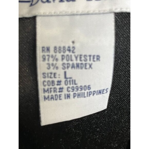 Retro Suede Maxi Skirt Black L Classic Festive Holiday Preppy Boho Western 80s - Picture 8 of 9